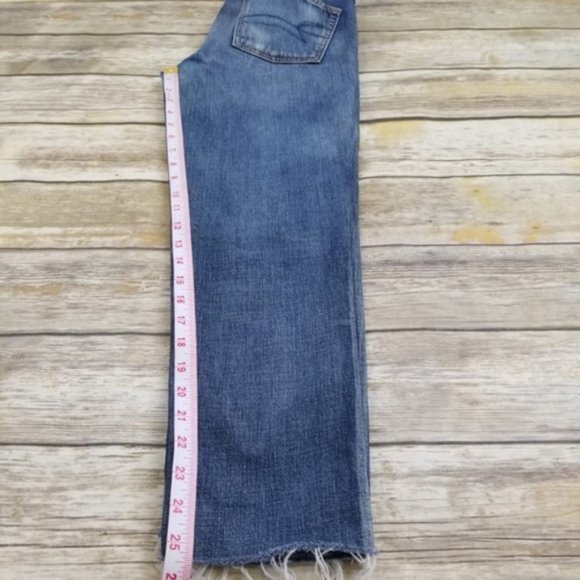 American Eagle Outfitters Boy Jean Cropped Jeans - Picture 6 of 7